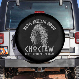 Choctaw Native American Indian Pride Indigenous Tribe Spare Tire Cover TS14 No hole Black Print Your Wear