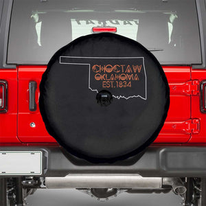 Choctaw Oklahoma OK Map Established 1834 Spare Tire Cover