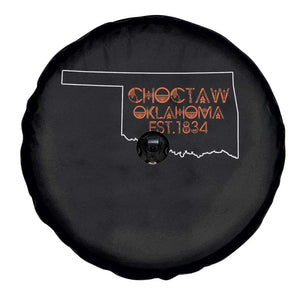 Choctaw Oklahoma OK Map Established 1834 Spare Tire Cover
