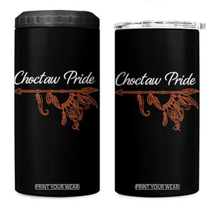 Choctaw Oklahoma OK Pride Native American 4 in 1 Can Cooler Tumbler