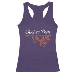 Choctaw Oklahoma OK Pride Native American Racerback Tank Top