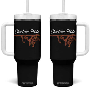 Choctaw Oklahoma OK Pride Native American Tumbler With Handle