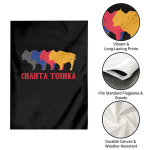 Choctaw Native American Chahta Tushka Garden Flag