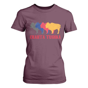 Choctaw Native American Chahta Tushka T Shirt For Women