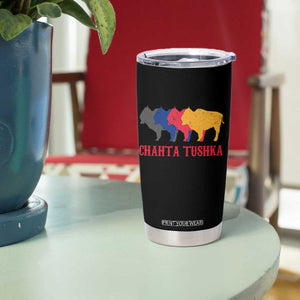 Choctaw Native American Chahta Tushka Tumbler Cup