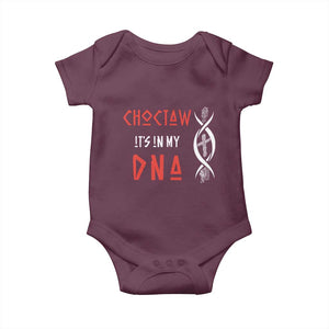 Choctaw Native American DNA Roots Indian Pride Baby Onesie