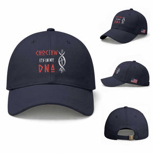 Choctaw Native American DNA Roots Indian Pride Baseball Cap