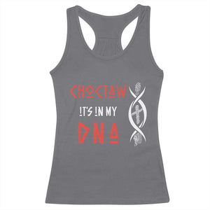 Choctaw Native American DNA Roots Indian Pride Racerback Tank Top