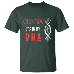 Choctaw Native American DNA Roots Indian Pride T Shirt
