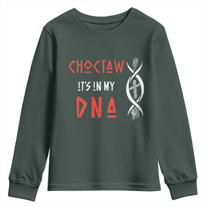 Choctaw Native American DNA Roots Indian Pride Youth Sweatshirt