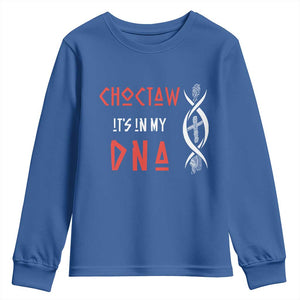 Choctaw Native American DNA Roots Indian Pride Youth Sweatshirt