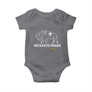 Lakota Tribe Teton Sioux Nation Native American Pride Baby Onesie