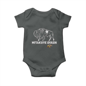 Lakota Tribe Teton Sioux Nation Native American Pride Baby Onesie