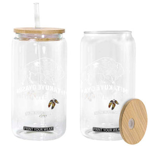 Lakota Tribe Teton Sioux Nation Native American Pride Glass Can