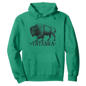 Tatanka Lakota Buffalo Bison Native American West Wildlife Hoodie