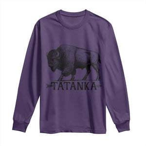 Tatanka Lakota Buffalo Bison Native American West Wildlife Long Sleeve Shirt