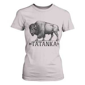 Tatanka Lakota Buffalo Bison Native American West Wildlife T Shirt For Women