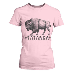 Tatanka Lakota Buffalo Bison Native American West Wildlife T Shirt For Women