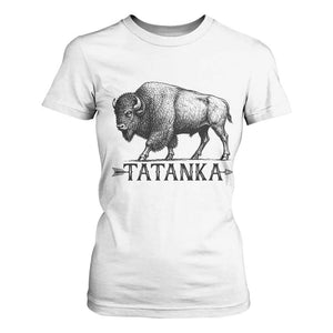 Tatanka Lakota Buffalo Bison Native American West Wildlife T Shirt For Women