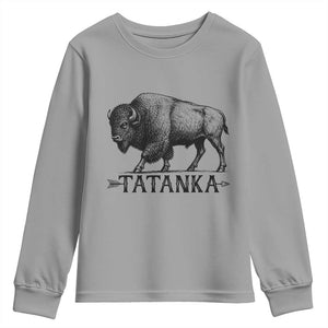 Tatanka Lakota Buffalo Bison Native American West Wildlife Youth Sweatshirt