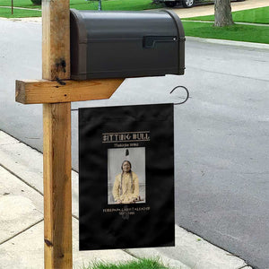 Sitting Bull Lakota Sioux Chief American Indian History Garden Flag