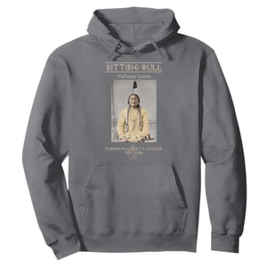 Sitting Bull Lakota Sioux Chief American Indian History Hoodie