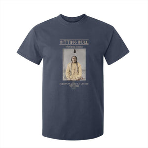 Sitting Bull Lakota Sioux Chief American Indian History T Shirt For Kid