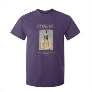 Sitting Bull Lakota Sioux Chief American Indian History T Shirt For Kid