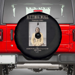 Sitting Bull Lakota Sioux Chief American Indian History Spare Tire Cover