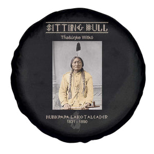 Sitting Bull Lakota Sioux Chief American Indian History Spare Tire Cover
