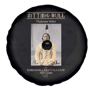 Sitting Bull Lakota Sioux Chief American Indian History Spare Tire Cover