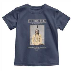 Sitting Bull Lakota Sioux Chief American Indian History Toddler T Shirt