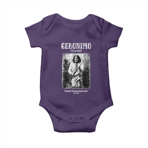 Geronimo Apache Leader American Indian History Baby Onesie