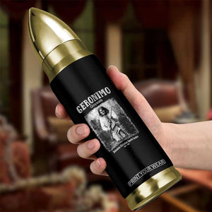 Geronimo Apache Leader American Indian History Bullet Tumbler