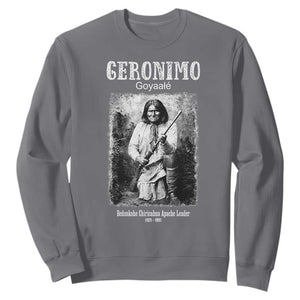 Geronimo Apache Leader American Indian History Sweatshirt