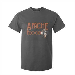 Apache Blood Roots for Proud Native American Peoples T Shirt For Kid