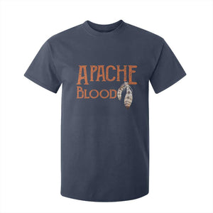 Apache Blood Roots for Proud Native American Peoples T Shirt For Kid