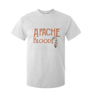 Apache Blood Roots for Proud Native American Peoples T Shirt For Kid