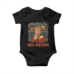 67 Six Seven Christmas Meme Baby Onesie Funny Family Xmas Movie TS14 Black Print Your Wear