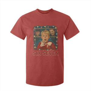 67 Six Seven Christmas Meme T Shirt For Kid Funny Family Xmas Movie TS14 Red Print Your Wear