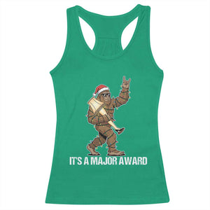 Leg Lamp Christmas Racerback Tank Top Funny Bigfoot Fra Gee Leh Xmas TS14 Irish Green Print Your Wear
