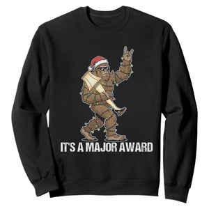 Leg Lamp Christmas Sweatshirt Funny Bigfoot Fra Gee Leh Xmas TS14 Black Print Your Wear