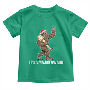 Leg Lamp Christmas Toddler T Shirt Funny Bigfoot Fra Gee Leh Xmas TS14 Irish Green Print Your Wear
