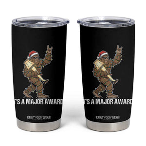 Leg Lamp Christmas Tumbler Cup Funny Bigfoot Fra Gee Leh Xmas TS14 Black Print Your Wear