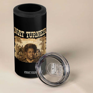 Nat Turner 4 in 1 Can Cooler Tumbler Black History African American TS14 Print Your Wear