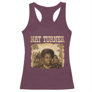 Nat Turner Racerback Tank Top Black History African American TS14 Maroon Print Your Wear
