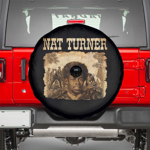 Nat Turner Spare Tire Cover Black History African American TS14 Black Print Your Wear