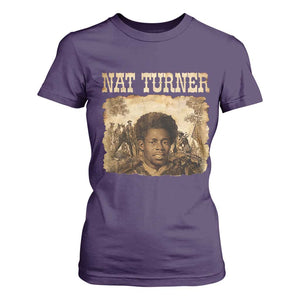 Nat Turner T Shirt For Women Black History African American TS14 Purple Print Your Wear
