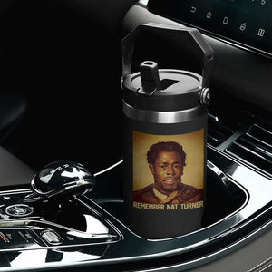 Nat Turner Flip Straw Tumbler Black History Month TS14 Print Your Wear