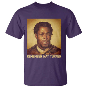 Nat Turner T Shirt Black History Month TS14 Purple Print Your Wear